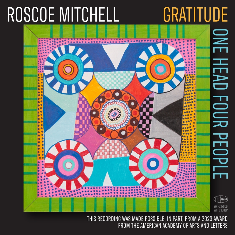 A picture of the CD cover for "One Head Four People" by Roscoe Mitchell