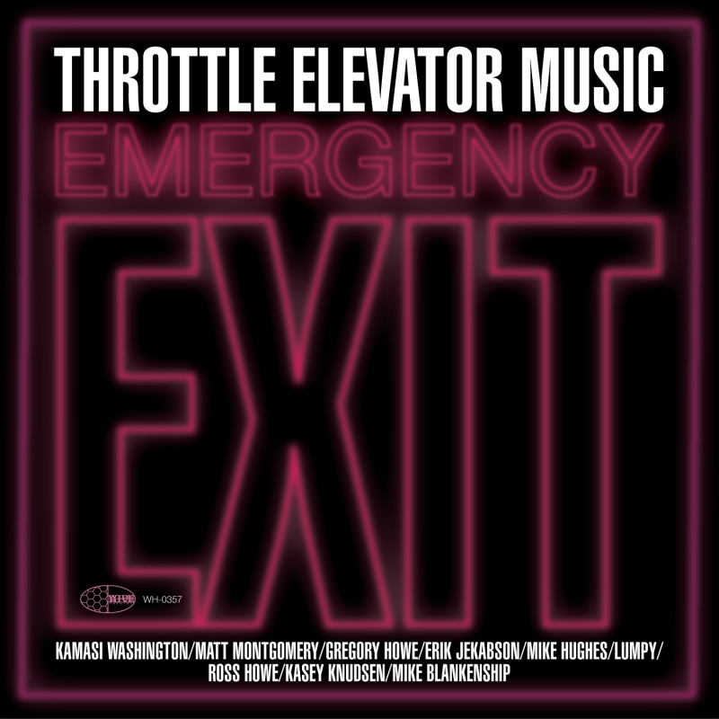 A picture of the cover for Throttle Elevator Music's "Emergency Exit." A picture of the cover for Throttle Elevator Music's "Emergency Exit."
