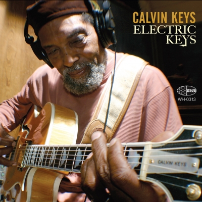 A photo of the cover of the Wide Hive Release, Calvin Keys - Electric Keys.