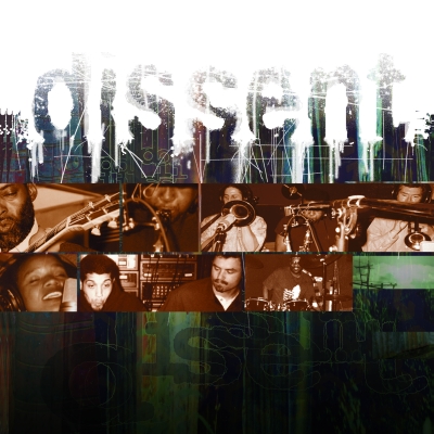 The cover of the album "dissent" by "dissent."
