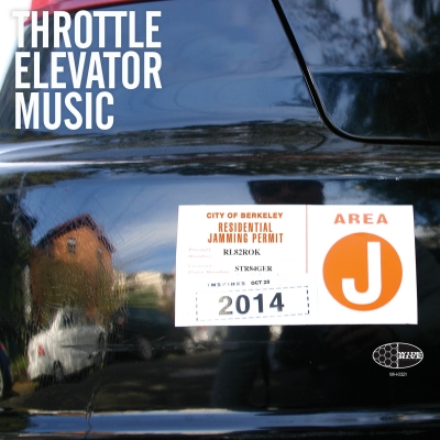 A photo of the cover of the Wide Hive release, Throttle Elevator Music - Area J