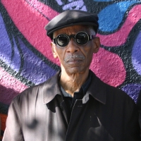 Roscoe Mitchell wearing goggle-inspired sun glasses.